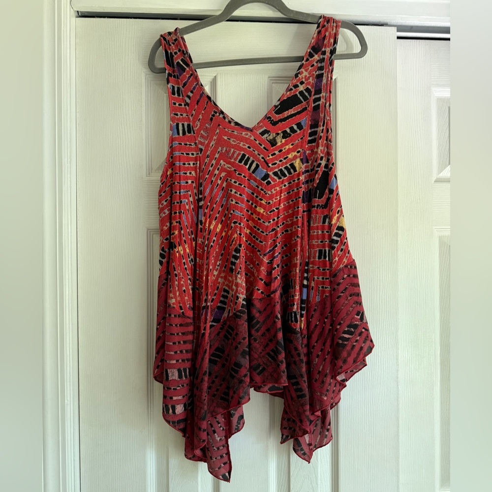 Free People Geometric Tank